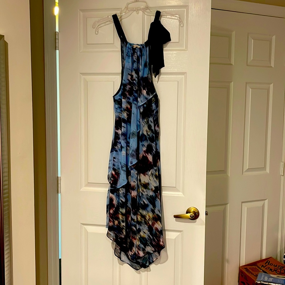 Rachel Roy blue and black dress